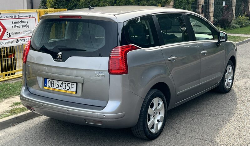 Peugeot 5008 | FWD (przód) | Manualna | 150 KM | Srebrny full