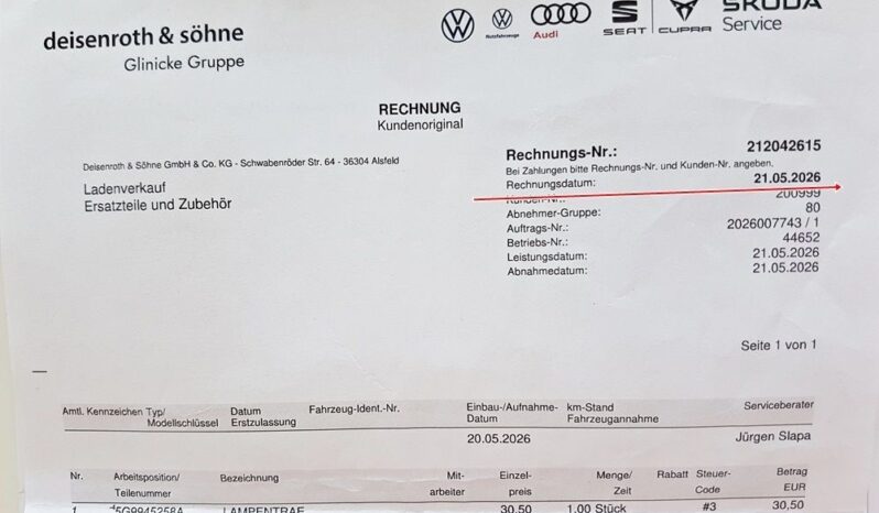 Volkswagen Golf | FWD (przód) | Manualna | 122 KM | Niebieski full