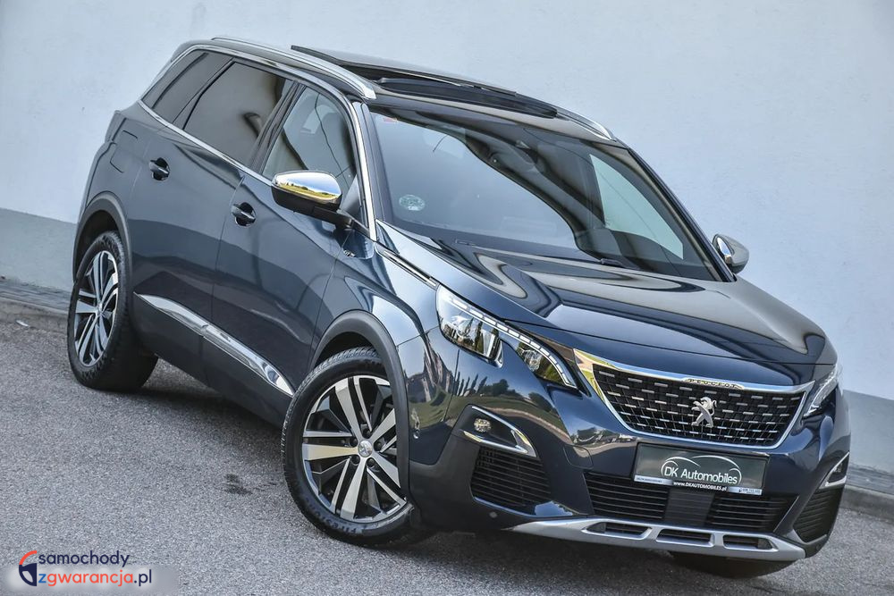 Peugeot 5008 | Fwd (Przód) | Automatyczna | 180 Km | Niebieski