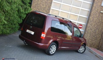 Volkswagen Caddy | FWD (przód) | Automatyczna | 102 KM | Bordowy full