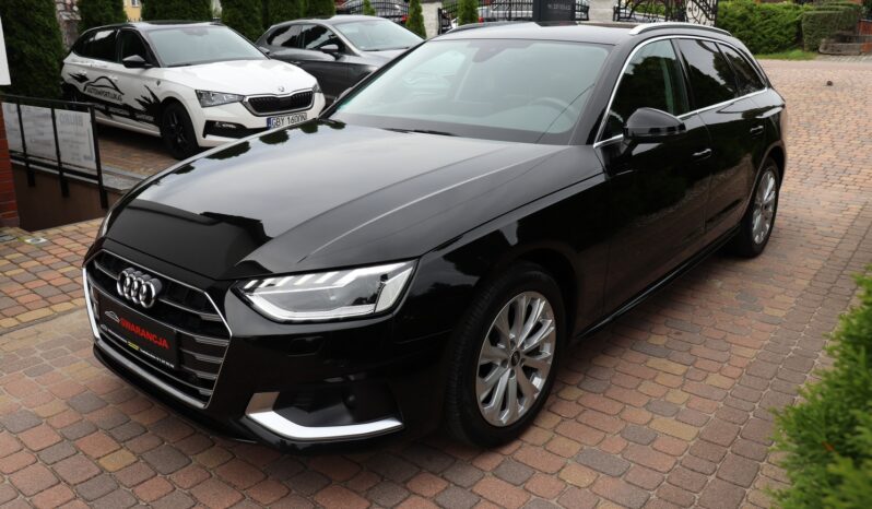 Audi A4 Avant | 2021 | 163 KM | 1968cm3 | Czarny full