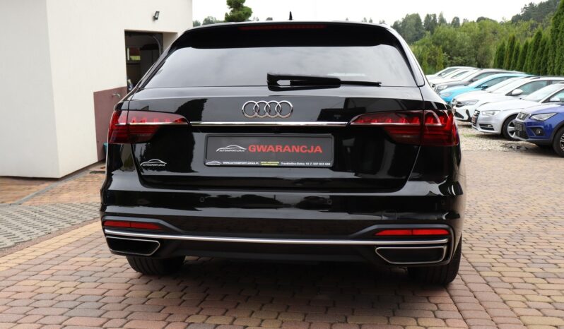 Audi A4 Avant | 2021 | 163 KM | 1968cm3 | Czarny full