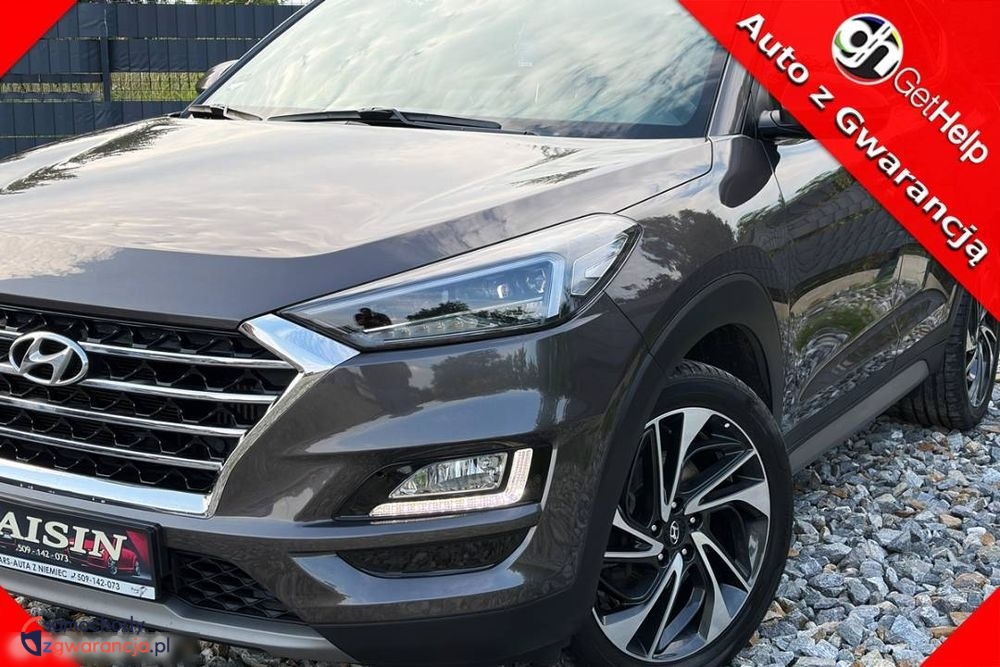 Hyundai Tucson | 4×4 (Doł. Automatycznie) | Automatyczna | 177 Km | Szary