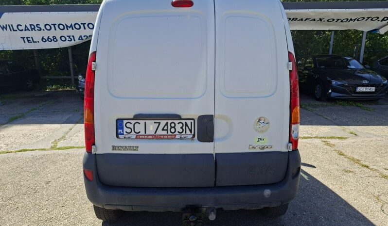 Renault Kangoo | 4×4 (stały) | Manualna | 95 KM | Biały full