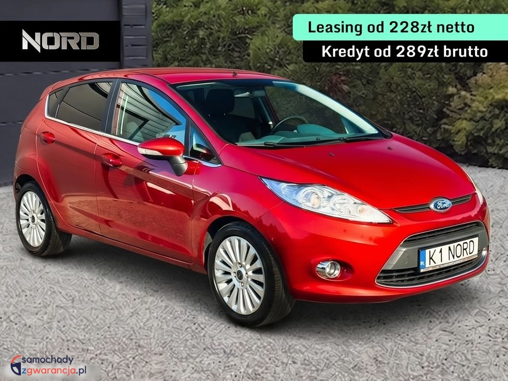 Ford Fiesta | Fwd (Przód) | Manualna | 82 Km | Czerwony