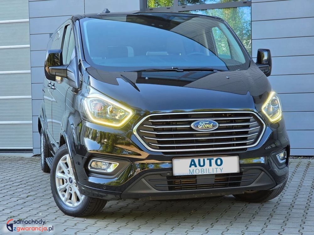 Ford Tourneo Custom | Fwd (Przód) | Automatyczna | 130 Km | Czarny