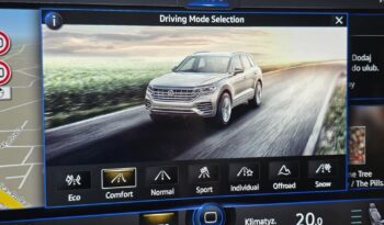 Volkswagen Touareg | 4×4 (stały) | Automatyczna | 286 KM | Czarny full