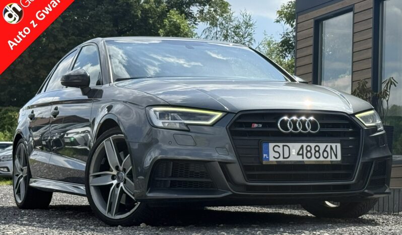 Audi S3 | 4×4 (doł. automatycznie) | Automatyczna | 300 KM | Szary