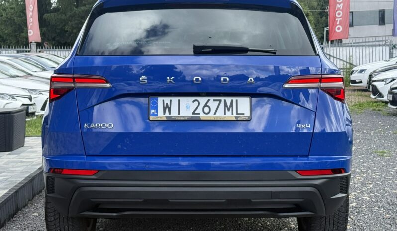 Skoda Karoq | 4×4 (doł. automatycznie) | Automatyczna | 150 KM | Niebieski full