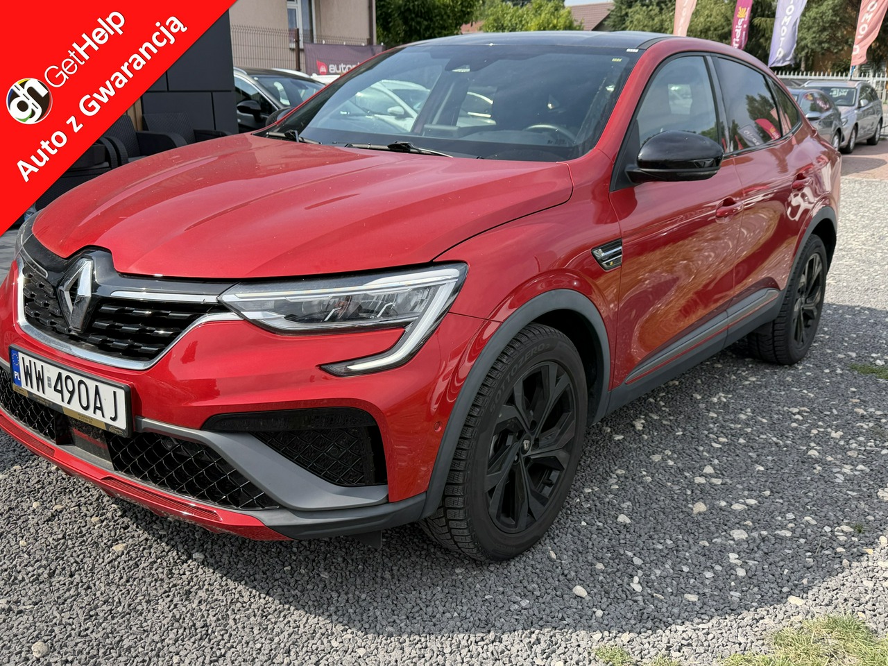 Renault Arkana | Fwd (Przód) | Automatyczna | 158 Km | Bordowy