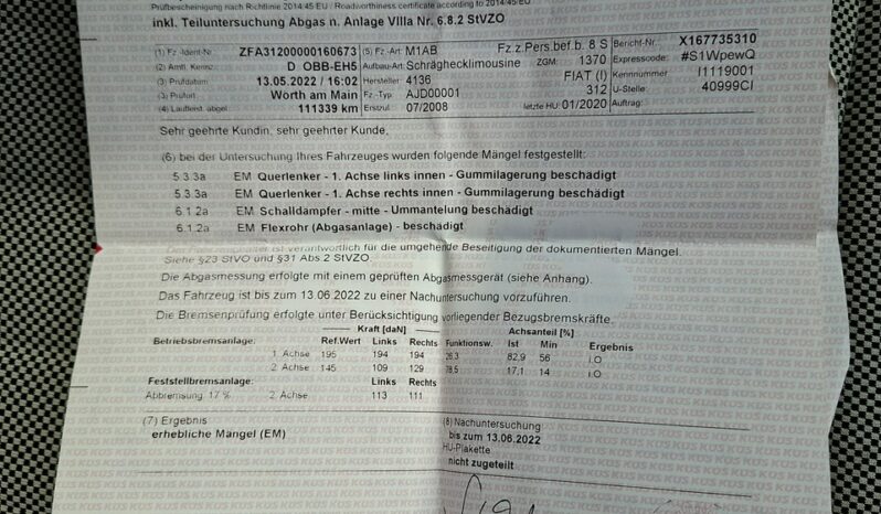 Fiat 500 | FWD (przód) | Manualna | 100 KM | Czarny full