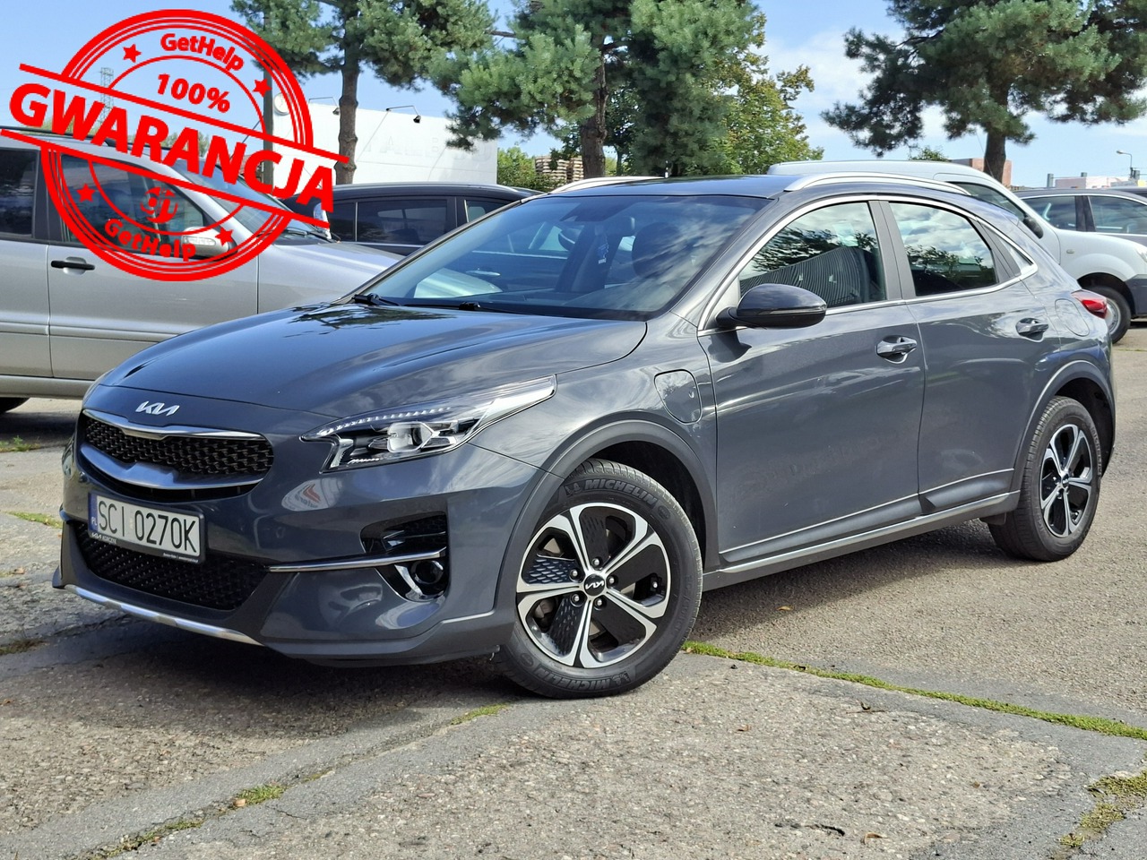 Kia Xceed | Fwd (Przód) | Automatyczna | 141 Km | Szary