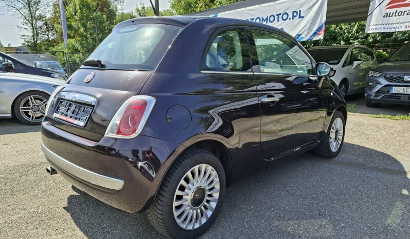 Fiat 500 | FWD (przód) | Manualna | 70 KM | Fioletowy full