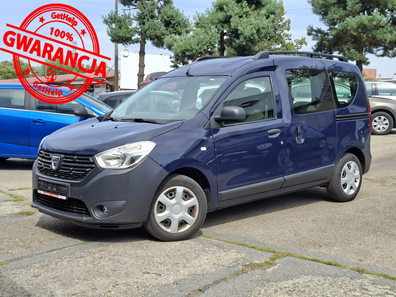 Dacia Dokker | Fwd (Przód) | Manualna | 102 Km | Granatowy
