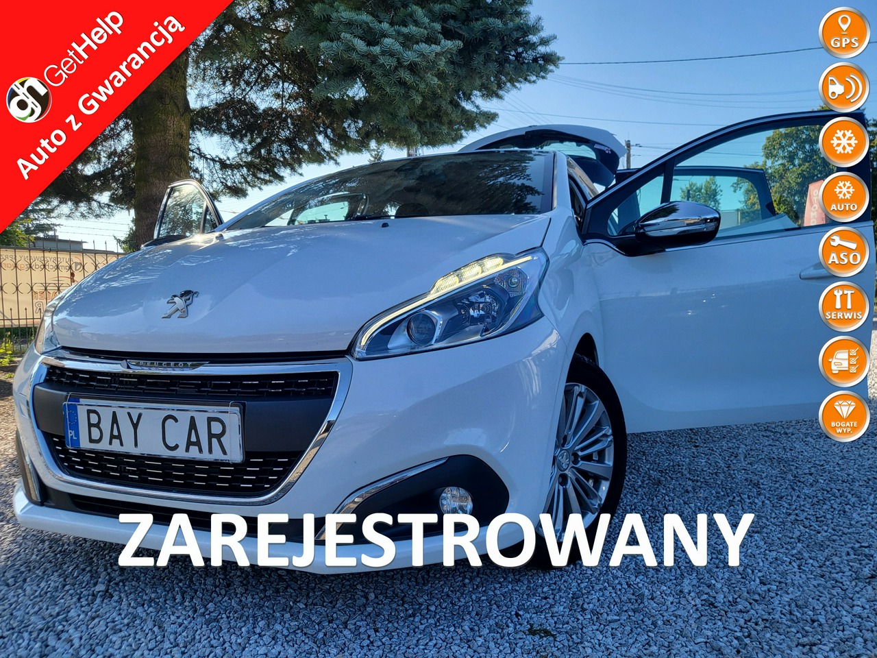 Peugeot 208 | Fwd (Przód) | Manualna | 100 Km | Biały