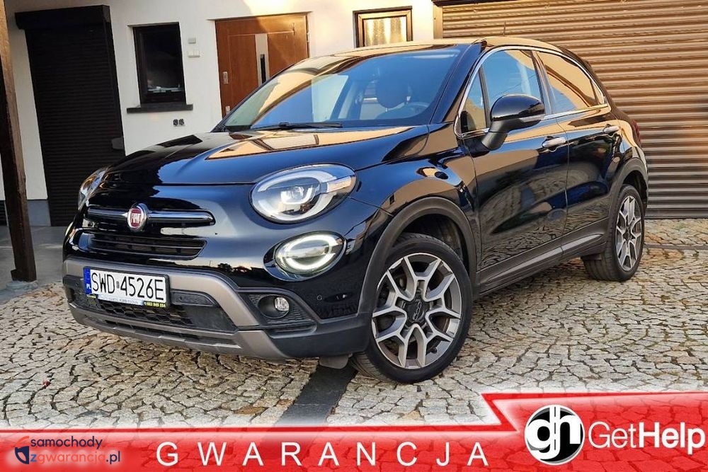 Fiat 500X | Fwd (Przód) | Automatyczna | 151 Km | Czarny