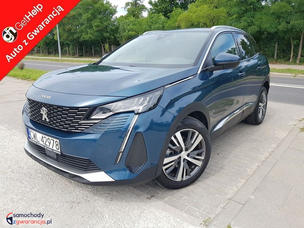 Peugeot 3008 | Fwd (Przód) | Automatyczna | 130 Km | Niebieski