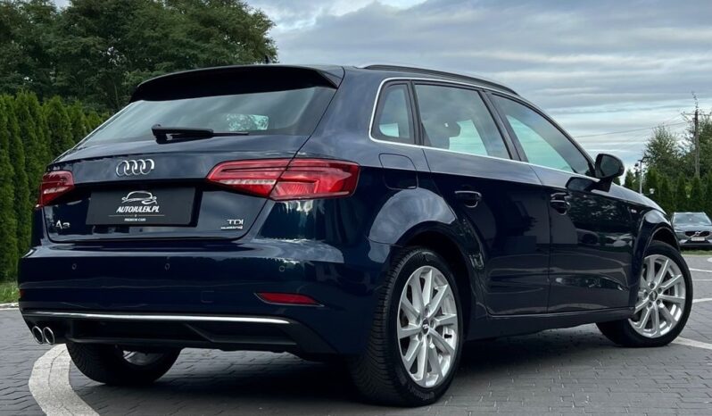 Audi   A3 Sportback    184 KM    Automatyczna    4×4 (stały)    Niebieski full