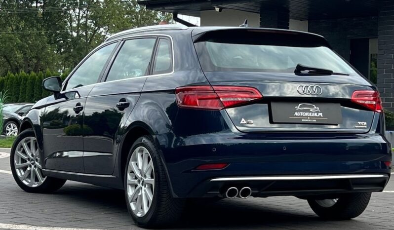 Audi   A3 Sportback    184 KM    Automatyczna    4×4 (stały)    Niebieski full