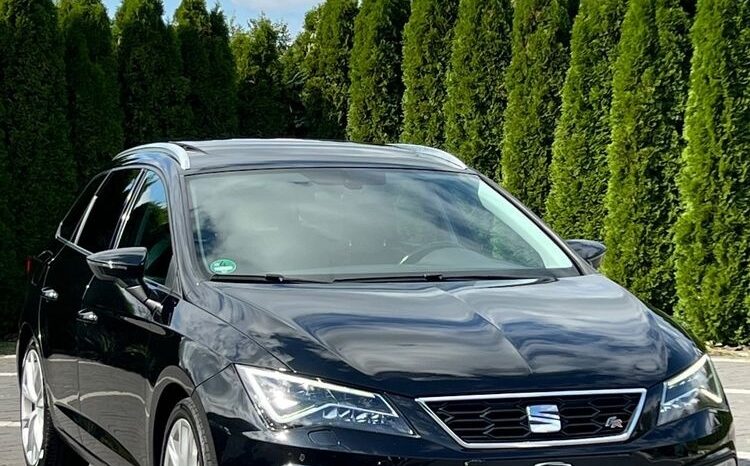 Seat   Leon    150 KM    Automatyczna    FWD (przód)    Czarny full