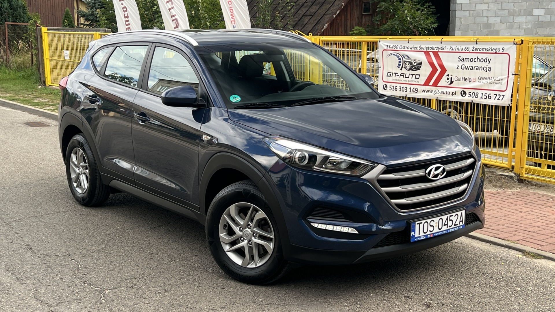 Hyundai Tucson | Fwd (Przód) | Manualna | 132 Km | Niebieski
