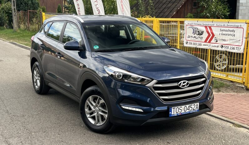 Hyundai Tucson | FWD (przód) | Manualna | 132 KM | Niebieski full