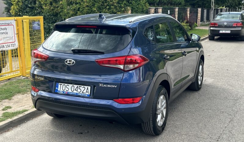 Hyundai Tucson | FWD (przód) | Manualna | 132 KM | Niebieski full
