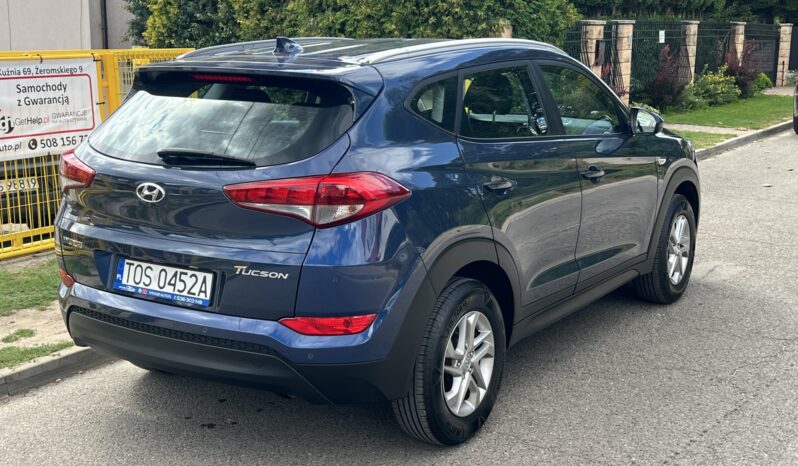 Hyundai Tucson | FWD (przód) | Manualna | 132 KM | Niebieski full