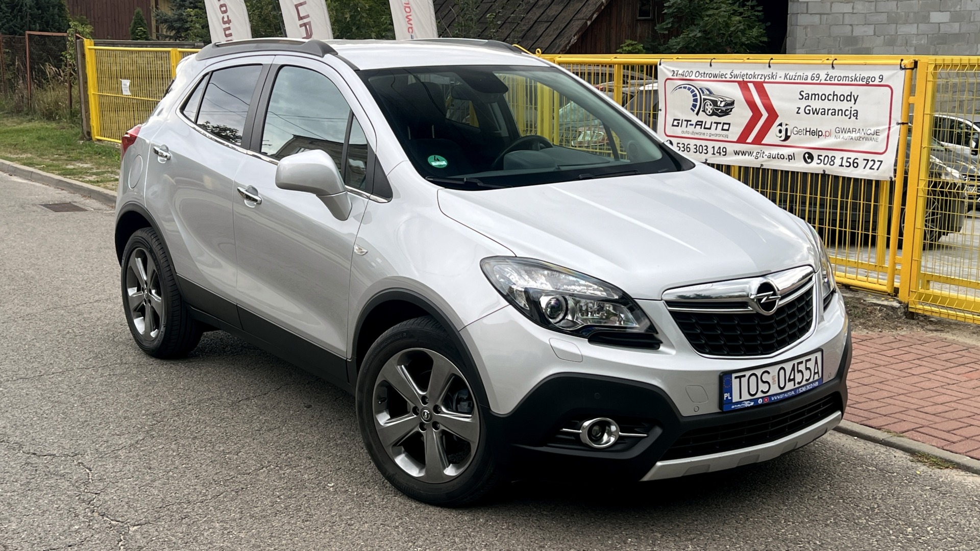 Opel Mokka | 4×4 (Doł. Automatycznie) | Manualna | 140 Km | Srebrny