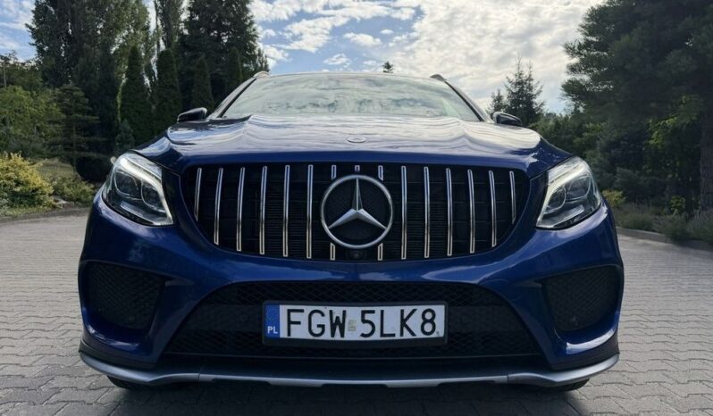 Mercedes-Benz GLE | 4×4 (stały) | Automatyczna | 367 KM | Niebieski full