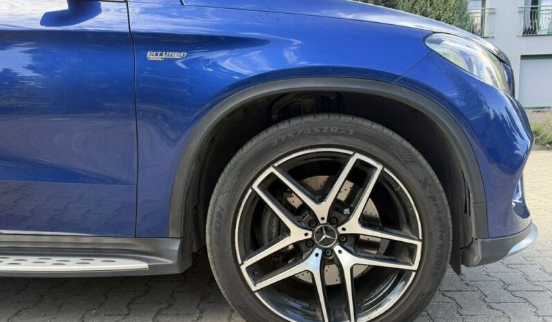 Mercedes-Benz GLE | 4×4 (stały) | Automatyczna | 367 KM | Niebieski full