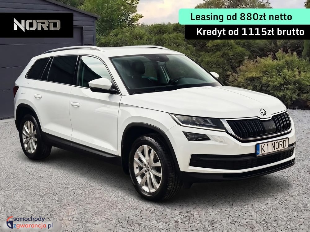 Skoda Kodiaq | Fwd (Przód) | Automatyczna | 150 Km | Biały