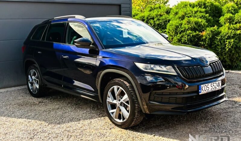 Skoda Kodiaq | 4×4 (doł. ręcznie) | Automatyczna | 190 KM | Czarny full