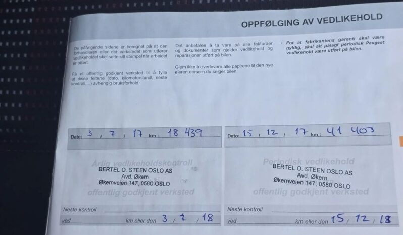 Peugeot 308 | FWD (przód) | Automatyczna | 120 KM | Czarny full