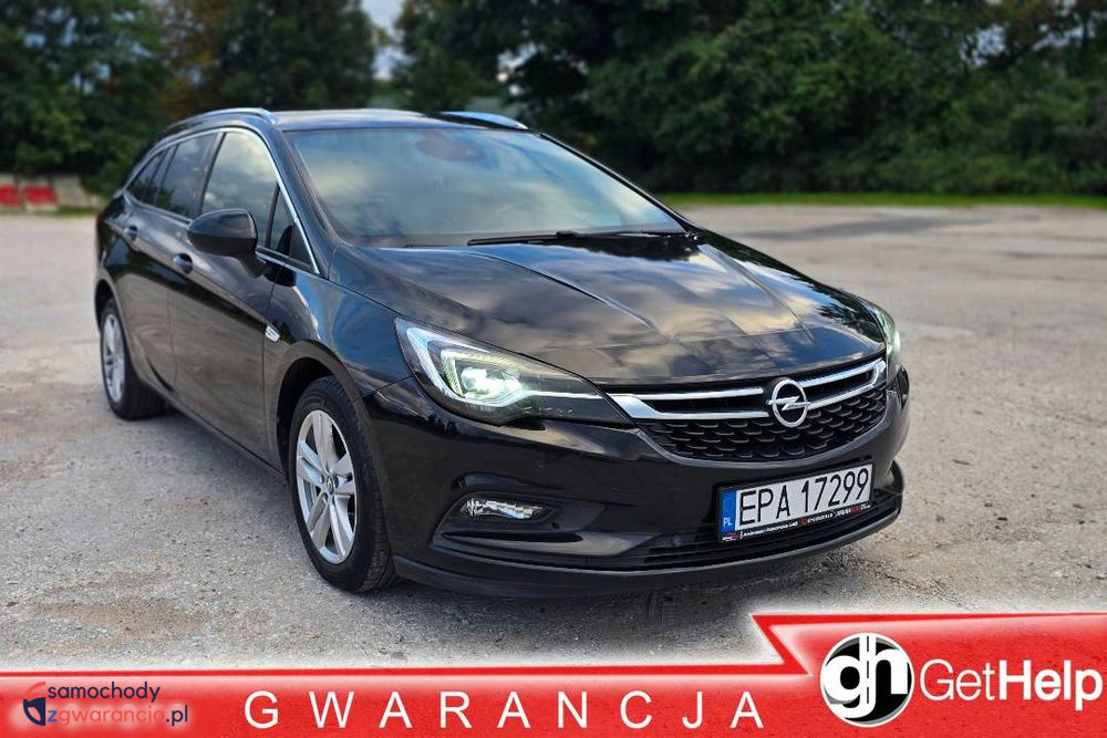 Opel Astra | Fwd (Przód) | Automatyczna | 136 Km | Czarny