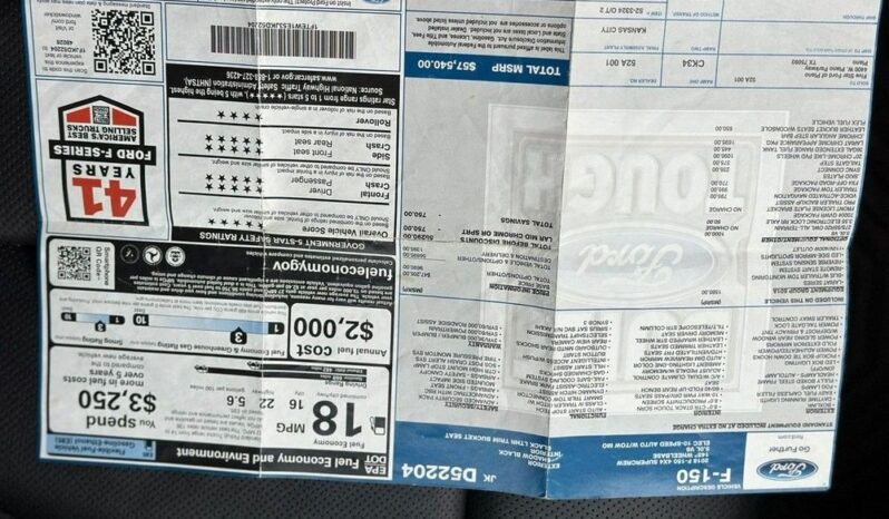 Ford F150 | 4×4 (doł. automatycznie) | Automatyczna | 392 KM | Czarny full