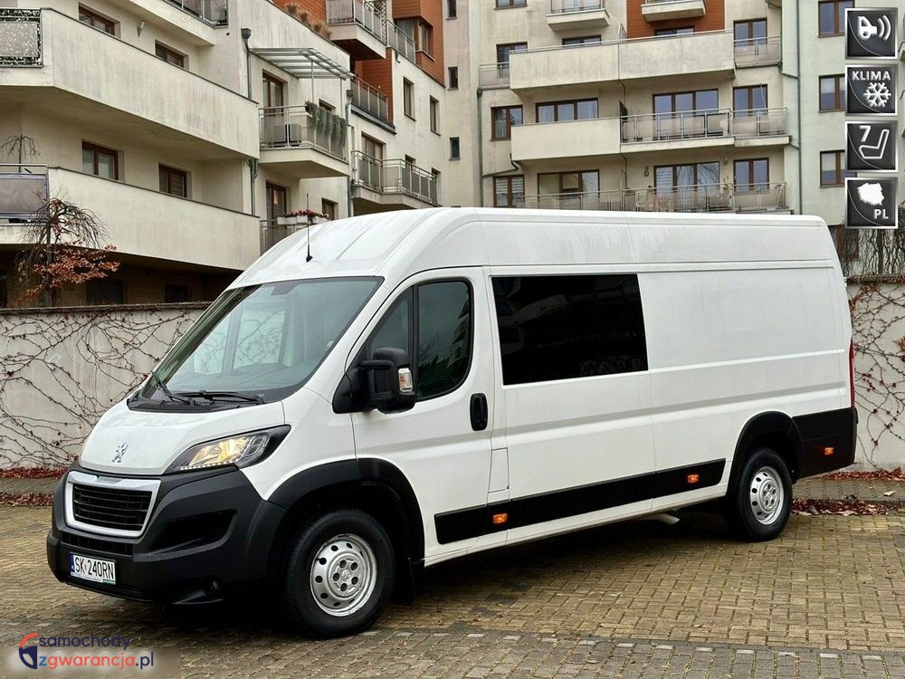 Peugeot Boxer | Fwd (Przód) | Manualna | 130 Km | Biały