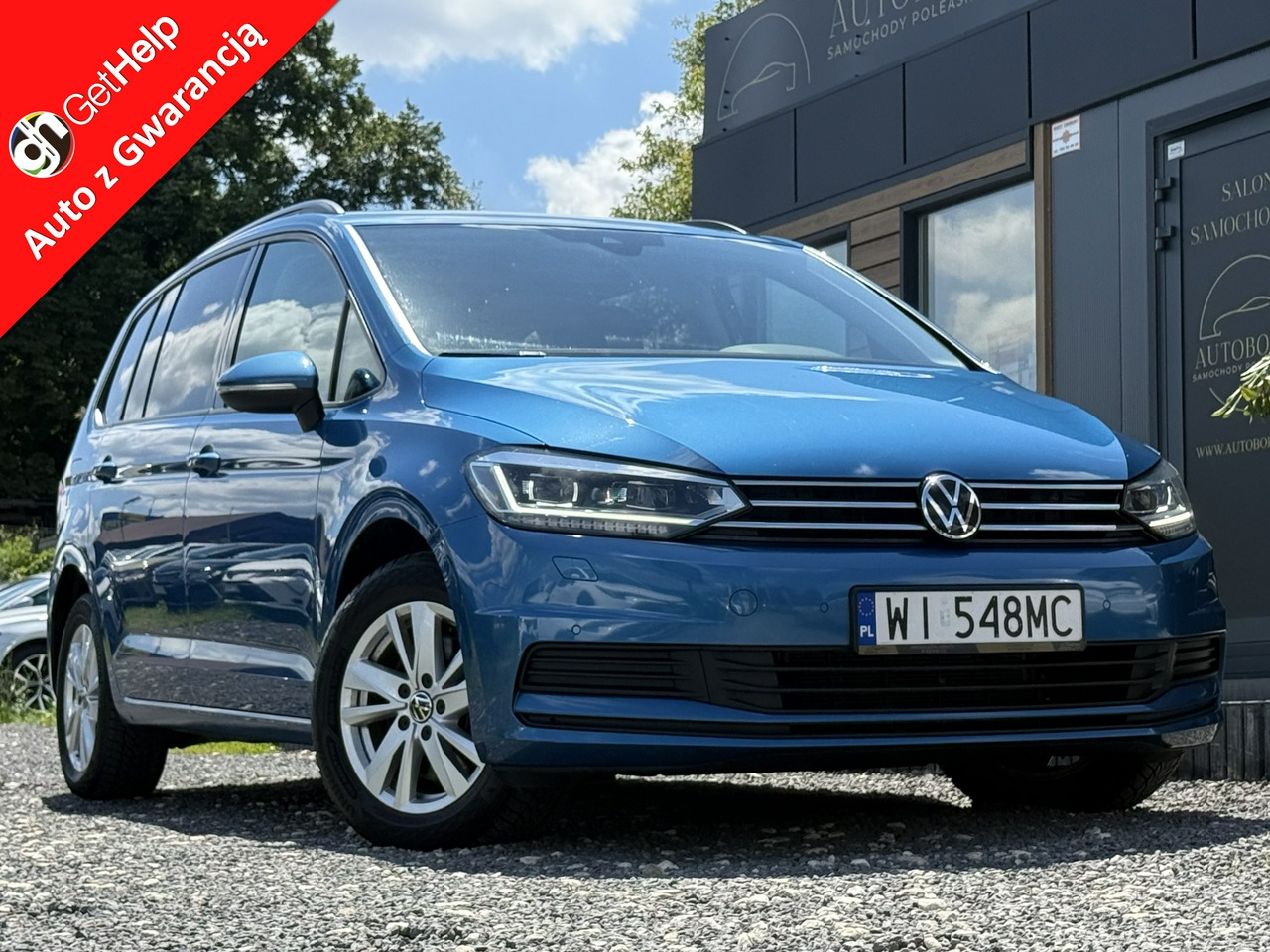 Volkswagen Touran | Fwd (Przód) | Automatyczna | 150 Km | Niebieski