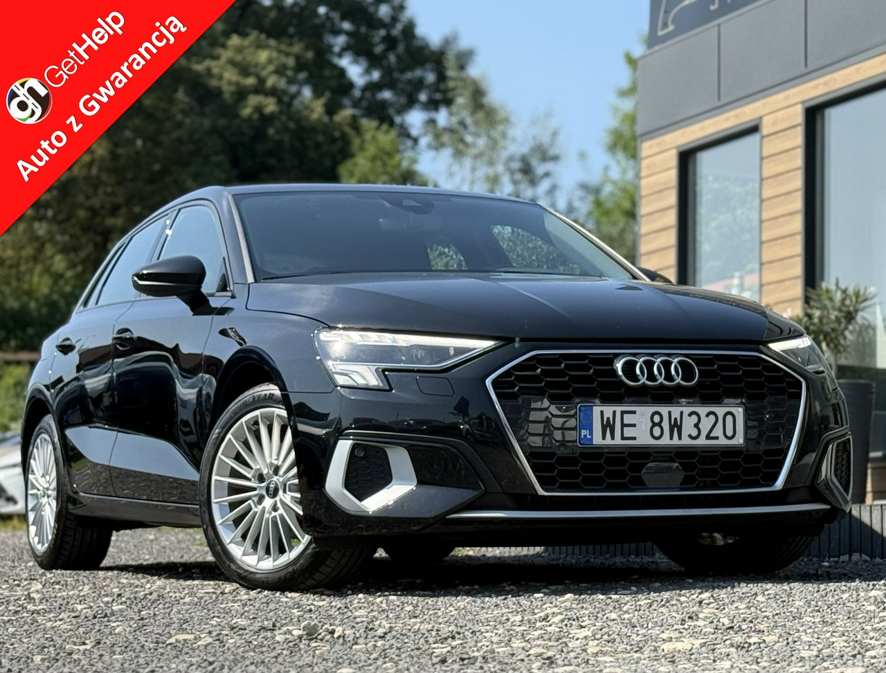 Audi A3 Sportback | Fwd (Przód) | Manualna | 150 Km | Czarny