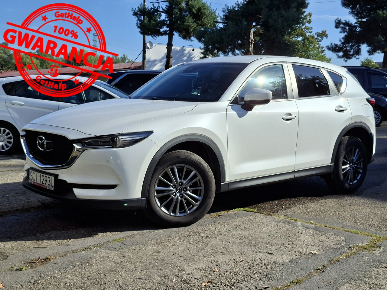 Mazda Cx-5 | 4×4 (Doł. Automatycznie) | Manualna | 160 Km | Biały