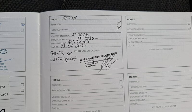 Fiat 500X | FWD (przód) | Manualna | 140 KM | Czarny full