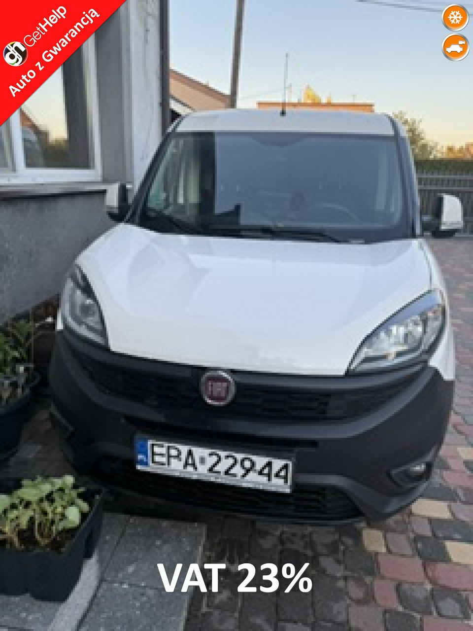 Fiat Doblo | Fwd (Przód) | Manualna | 95 Km | Biały