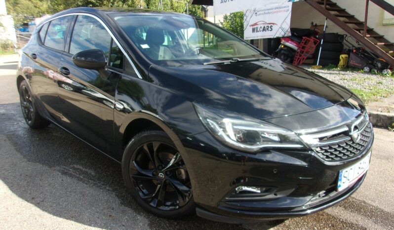 Opel Astra | FWD (przód) | Manualna | 125 KM | Czarny full