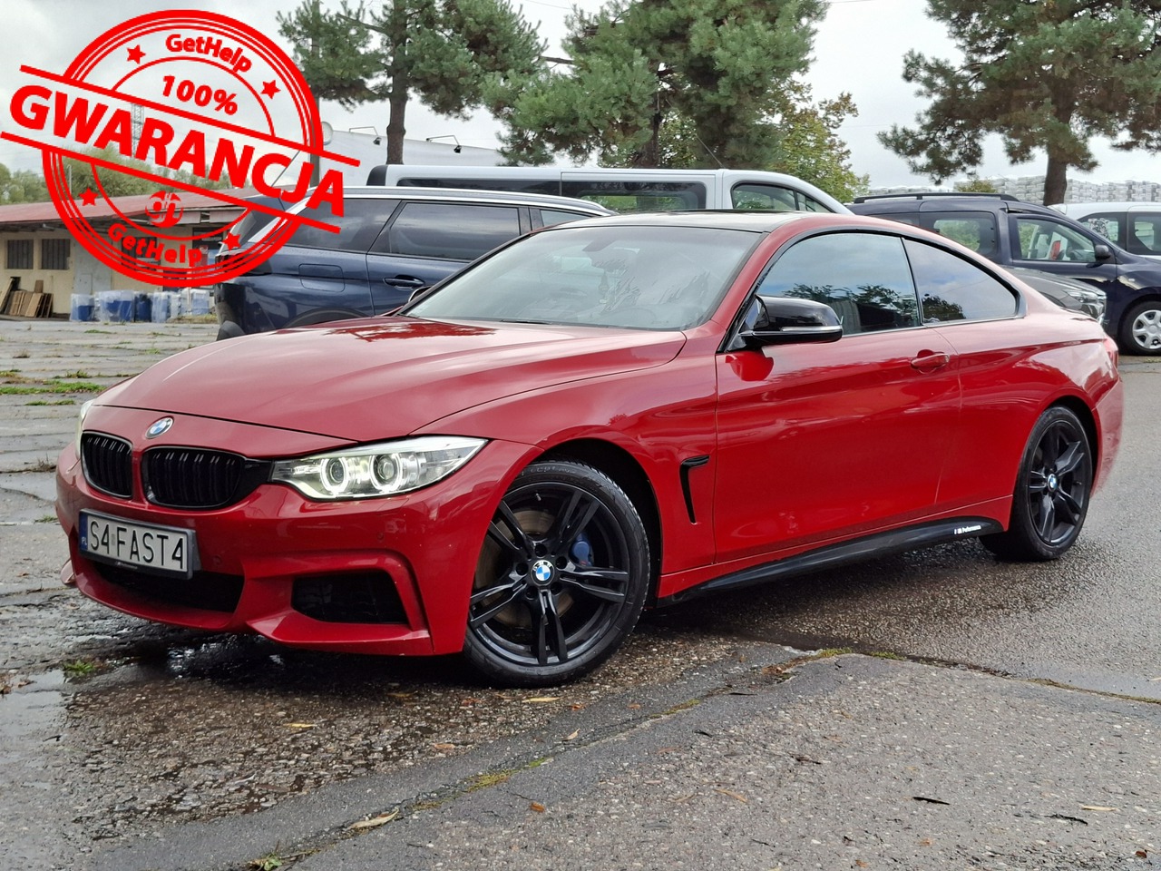 Bmw Seria 4 | Rwd (Tył) | Automatyczna | 245 Km | Czerwony