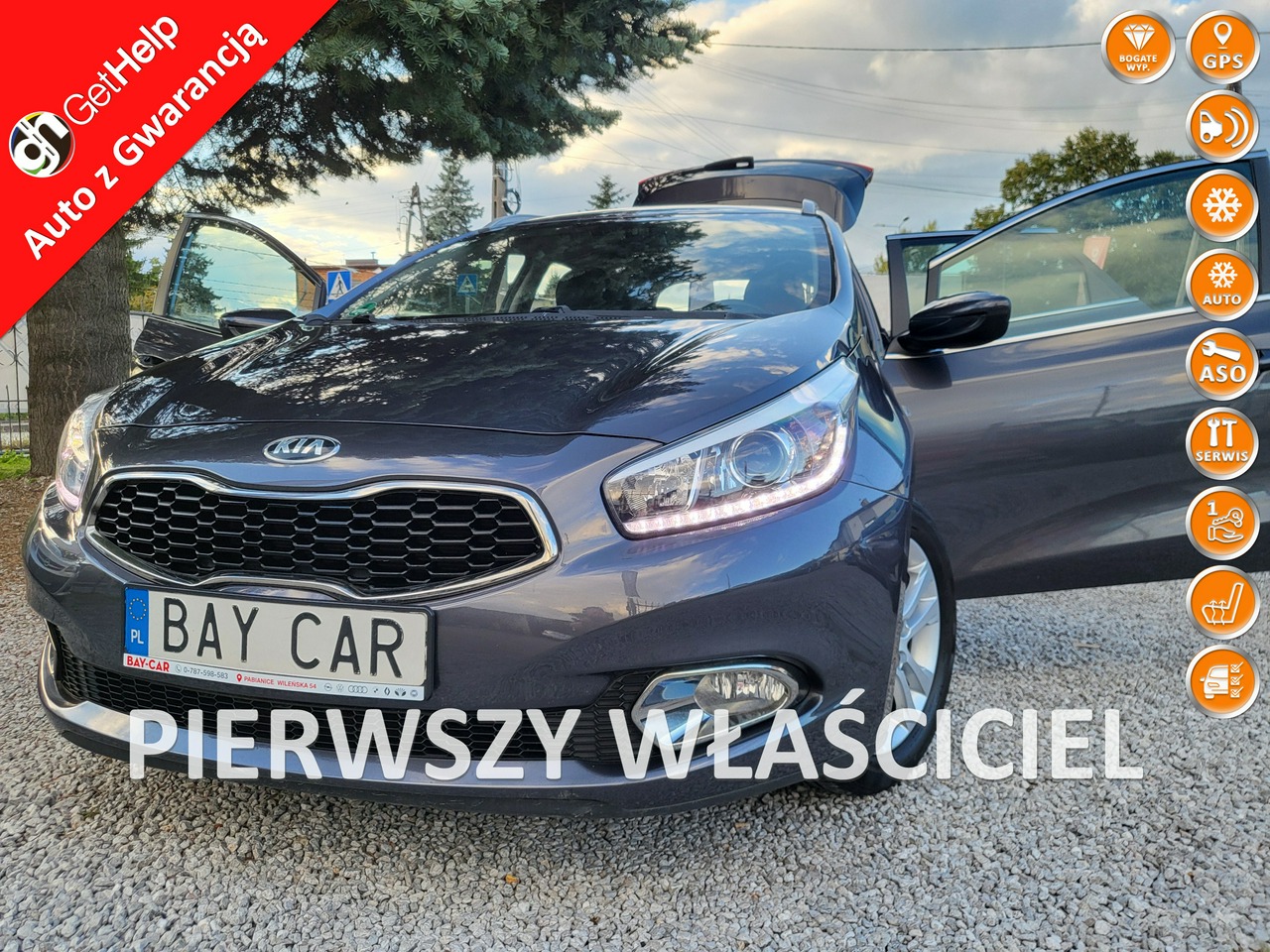 Kia Ceed | Fwd (Przód) | Manualna | 135 Km | Szary