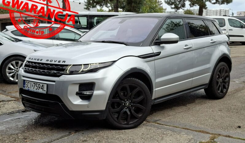 Land Rover Range Rover Evoque | 4X4 (Doł. Automatycznie) | Automatyczna | 180 Km | Srebrny