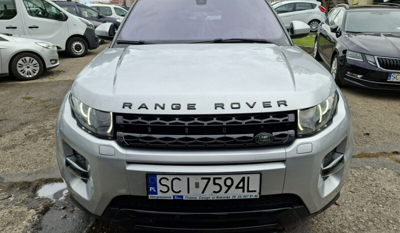 Land Rover Range Rover Evoque | 4×4 (doł. automatycznie) | Automatyczna | 180 KM | Srebrny full