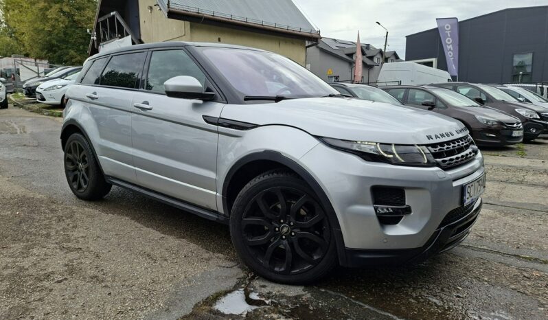 Land Rover Range Rover Evoque | 4×4 (doł. automatycznie) | Automatyczna | 180 KM | Srebrny full