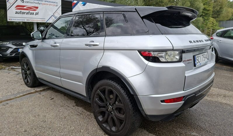 Land Rover Range Rover Evoque | 4×4 (doł. automatycznie) | Automatyczna | 180 KM | Srebrny full