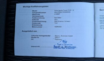 Opel Astra | FWD (przód) | Manualna | 140 KM | Szary full